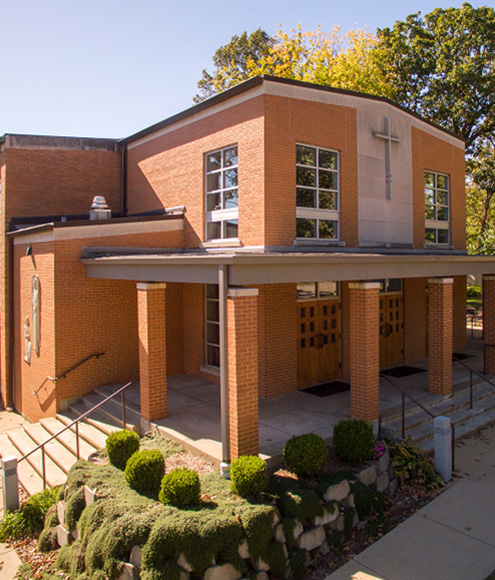 Close up of Annunciation Church Door